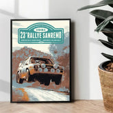 Audi sport R8 illustration poster - wall art